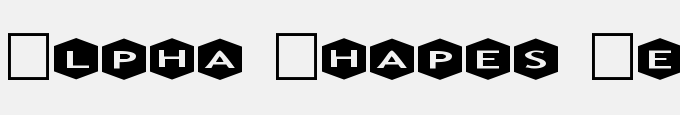 Alpha Shapes Hexagons 3
